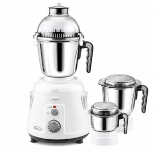 Deuralux Commercial Mixer Grinder 1200W ISI Certified (3 Jar Set)
