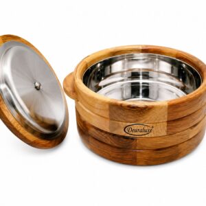 Deuralux Wooden Insulated Casserole 1500ml