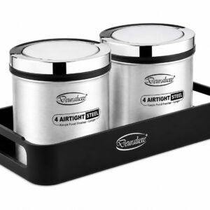 Deuralux Fruit N Nut Stainless Steel Storage Container Set