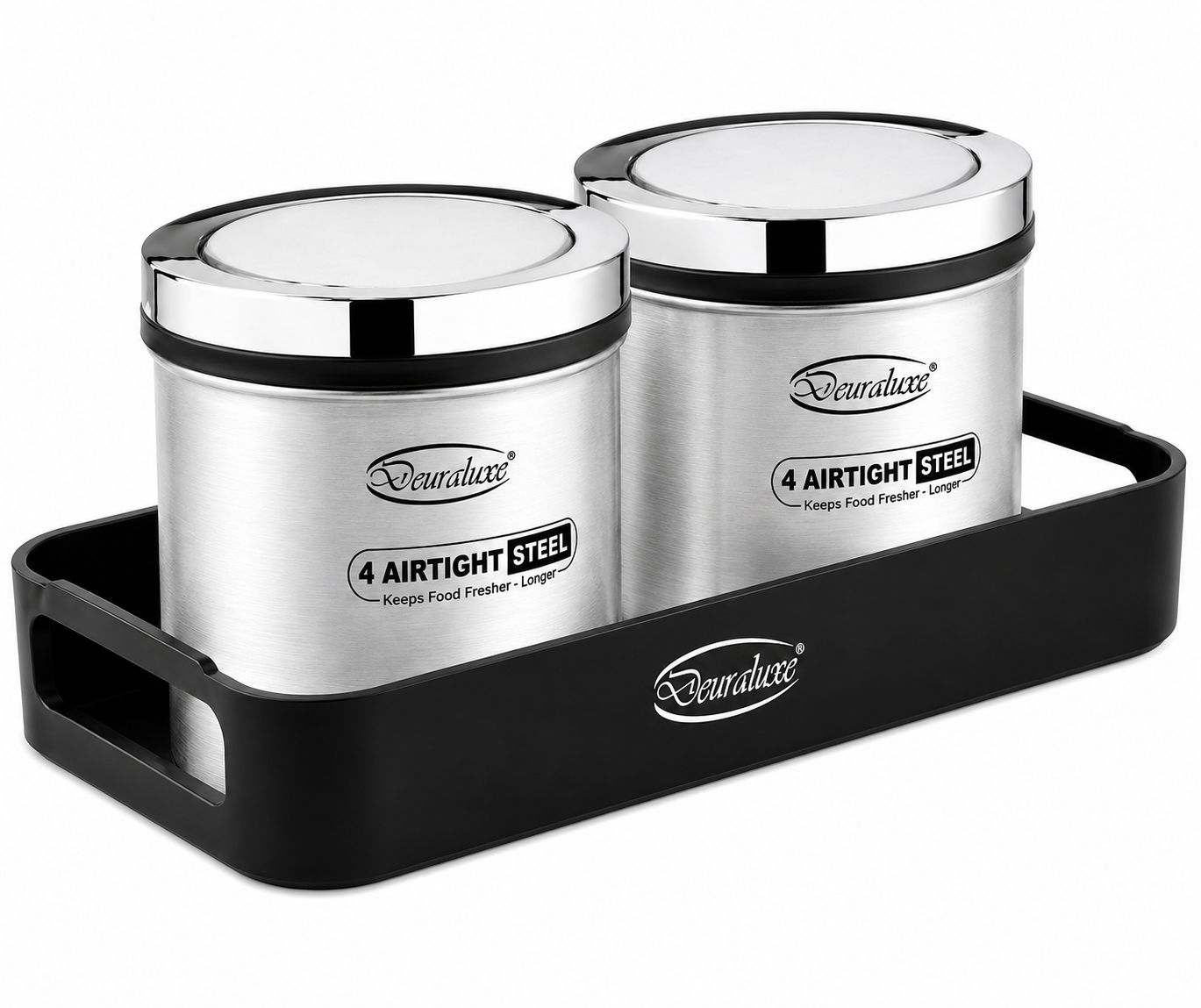 Deuralux Fruit N Nut Stainless Steel Storage Container Set